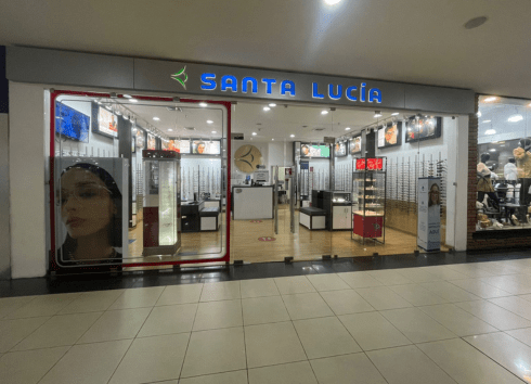 Ópticas en San Pedro Sula city mall