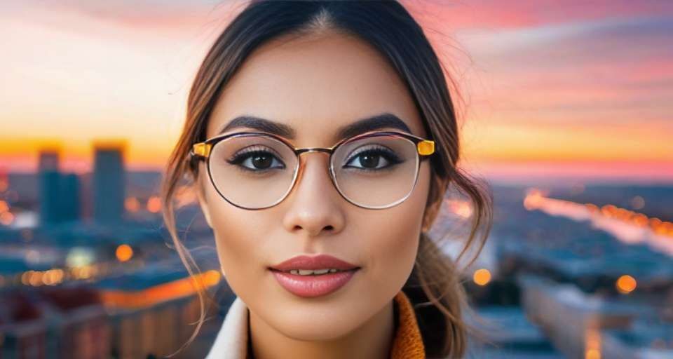 Lentes para cara redonda